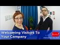 Welcoming a visitor in english  business english lessons