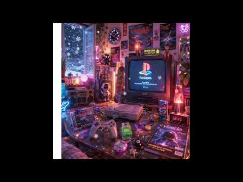 🌨️ Falling Asleep in a Room Full of Neon Memories | Sleep Lofi (1 Hour)