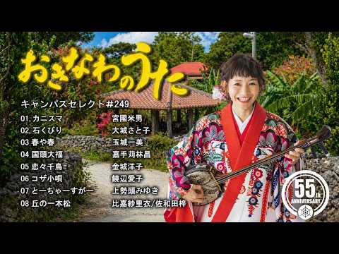沖縄民謡メドレー 癒しの三線と沖縄の歌でリラックス気分 【作業用BGM