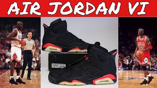 Michael Jordan Wearing The Air Jordan 6 Black Infrared (Raw Highlights)