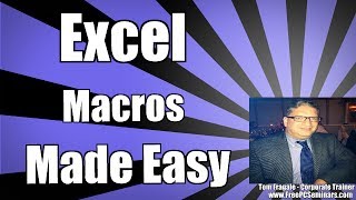 How to Add a Macro Button in Excel - Run Macros with Command Button Tutorial