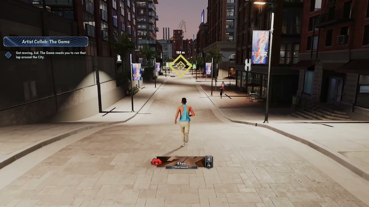 The Game makes MP run around the entire city... | NBA 2K22 NextGen MyCareer  - YouTube