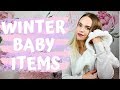 WINTER NEWBORN BABY MUST HAVES