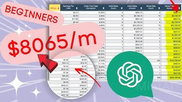 How To Make $8065/m Passive income with ChatGPT AI [not expected]