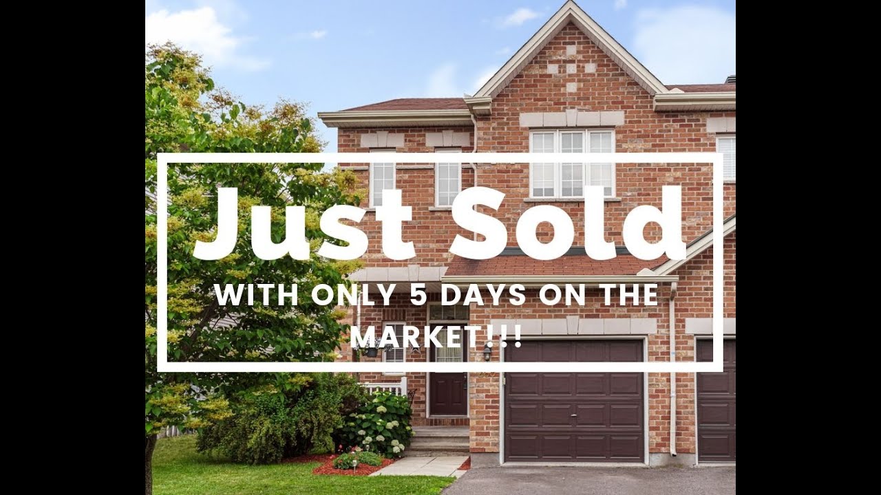 SOLD 269 Jersey Tea Circle Riverside South/Gloucester Glen/Ottawa