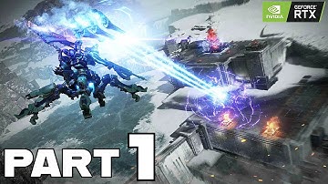 ARMORED CORE VI FIRES OF RUBICON Walkthrough Gameplay Part 1 - INTRO (FULL GAME)