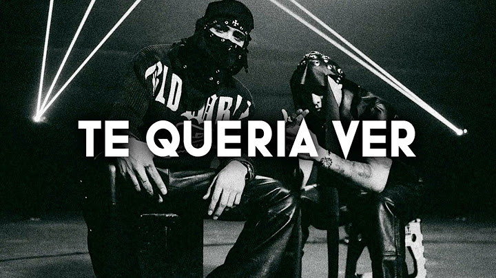 Alemán, Neton Vega - Te Quería Ver