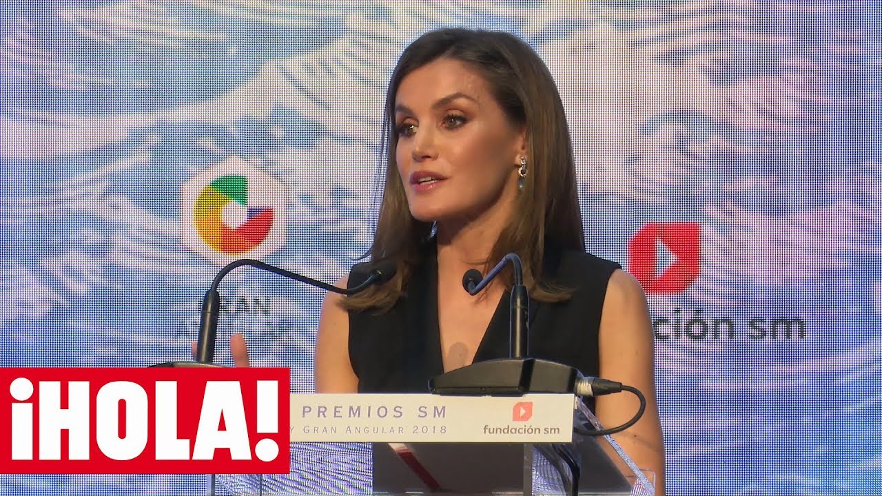 La REINA LETIZIA habla de sus hijas, LEONOR Y SOFÍA, en su discurso