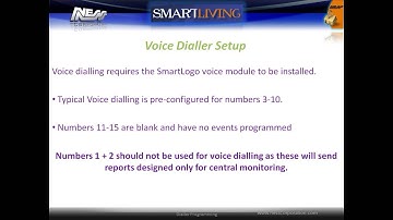09  Dialler Programming Contact ID   Voice v3 0