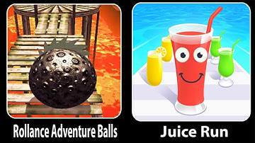 Rollance Adventure Balls VS Juice Run - All Levels Android iOS Gameplay Ep 7