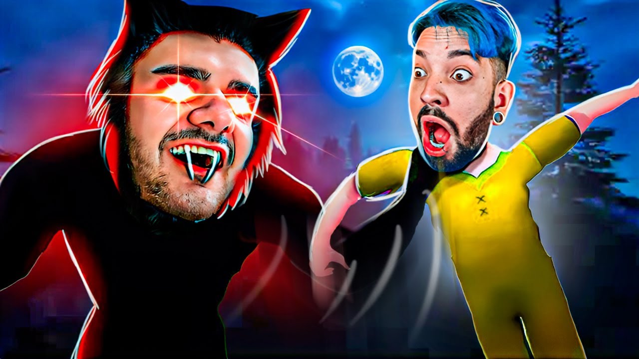 TROLLEI O GABS EM SUA PRIMEIRA PARTIDA DE LYCANS