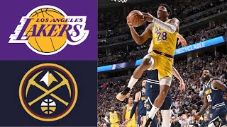 Lakers Vs Nuggets Lakers Gametimetv Lakers Team Highlights Game 2 West Finals