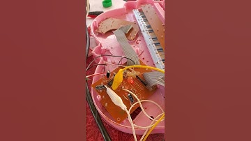 2 Disney Princess Keyboard Circuit Bent, Circuit bending