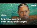 S&#39;aligner en natation artistique aux JO de Paris: un nageur américain raconte son &quot;rêve&quot; | AFP
