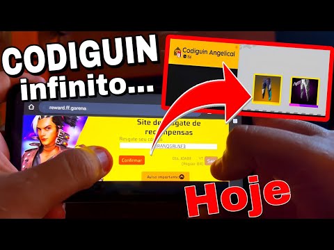 NOVO CODIGUIN INFINITO VAZADO HOJE! COMO RESGATAR O CODIGUIN DA