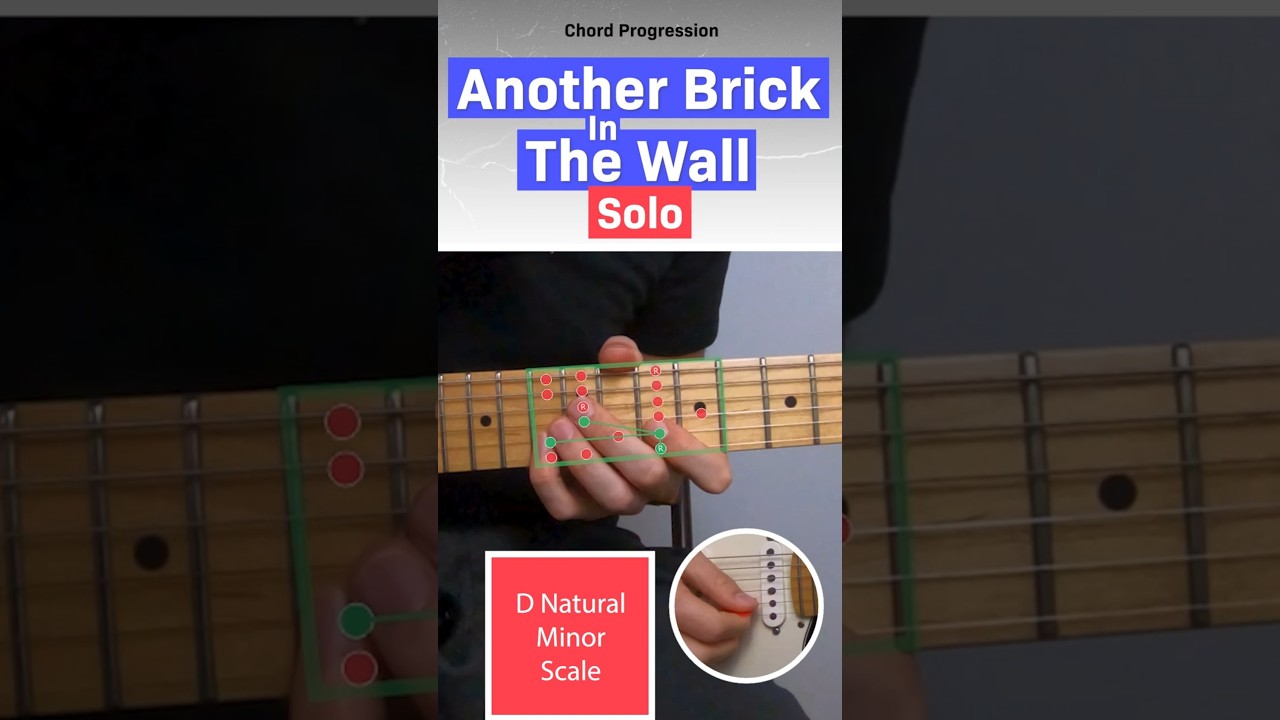 How to play the solo on Another Brick In The Wall by Pink Floyd