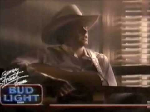 Bud Light commercial with George Strait (version 2) - 1990