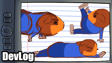Sketch Tests - Flip, Slide, Crawl, Crouch, Attack (Guinea Pig Parkour DevLog Episode 38)