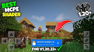 Best Mcpe Shader Minecraft PE 1.20.30+ 🙀 || 100% Working - Render Dragon