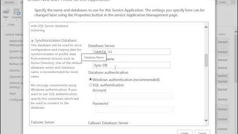 User profile service Application in SharePoint 2013
