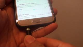 Learn how you can fix the left / right sound balance that is grayed
out on samsung galaxy s7. follow us twitter: http://bit.ly/10glst1
like face...
