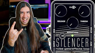 GET RID OF NOISE CHEAP!!! Electro-Harmonix SILENCER Noise Gate Pedal | PEDAL TALK EP. 6