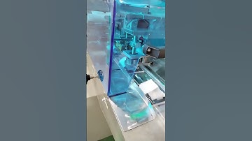 Switch panel auto packing machine #packingmachine #pillowpackingmachine