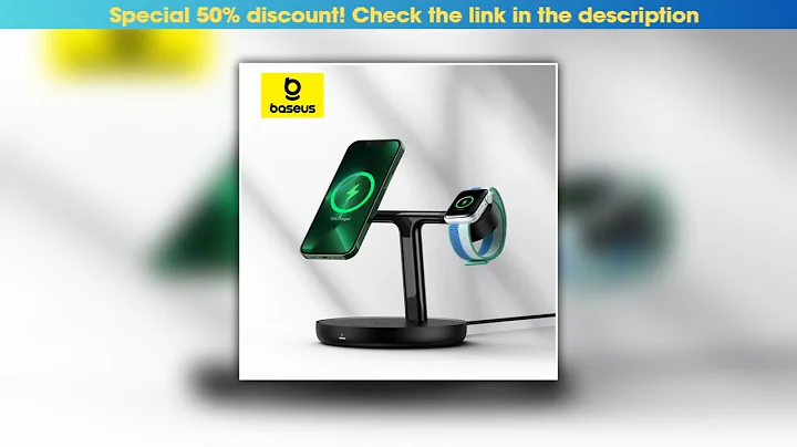 First Look Baseus  3 in 1 20W Magnetic Wireless Charger Stand For Phone iPhone 15 14 Pro Airpods Ap