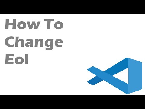 How To Change Eol In Visual Studio Code
