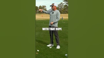 ⛳️Fix Your OVER THE TOP Swing - The Rope Drill