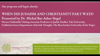 When Did Judaism and Christianity Part Ways?