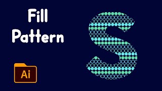 How To Fill Pattern Text Effect In Adobe Illustrator