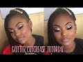 Glitter Cut Crease Makeup | Client Tutorial