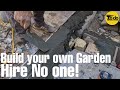 Build your own garden without hiring anyone! | How to build a home garden | DIY House Garden