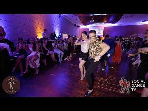 Salsa Social Dancing Bryan and Valentina #Live2Mambo Budapest 2023