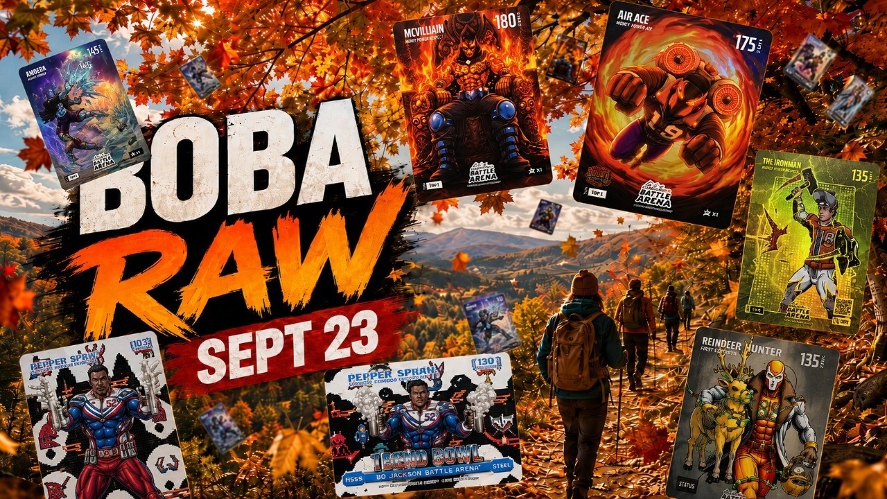 BOBA RAW Wednesday Sept 23, 2026 📱