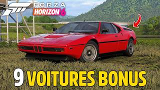 Forza Horizon 6 : Les 9 VOITURES BONUS SECRÈTES ! 🔥(Guide complet)