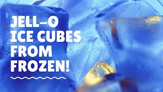 Disneys Frozen Jell-o Ice Cube Recipe | Lemon-Lime Flavor Jell-O | Snack for Frozen Themed Party