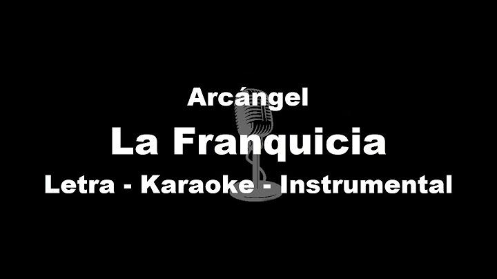 Arcángel - La Franquicia [ Letra - Karaoke - Instrumental ]