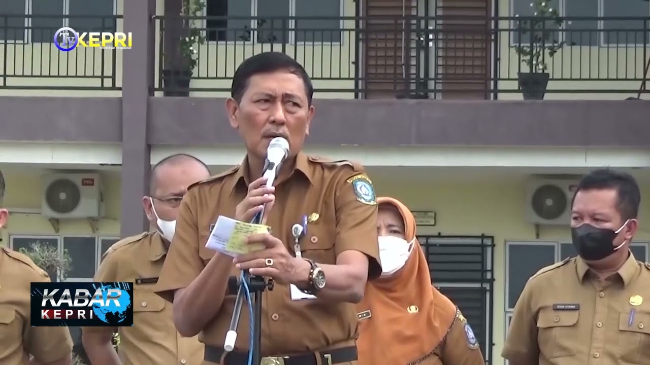 APEL PERDANA KADISDIK KEPRI MINTA STAF TINGKATKAN DISIPLIN - TV KEPRI