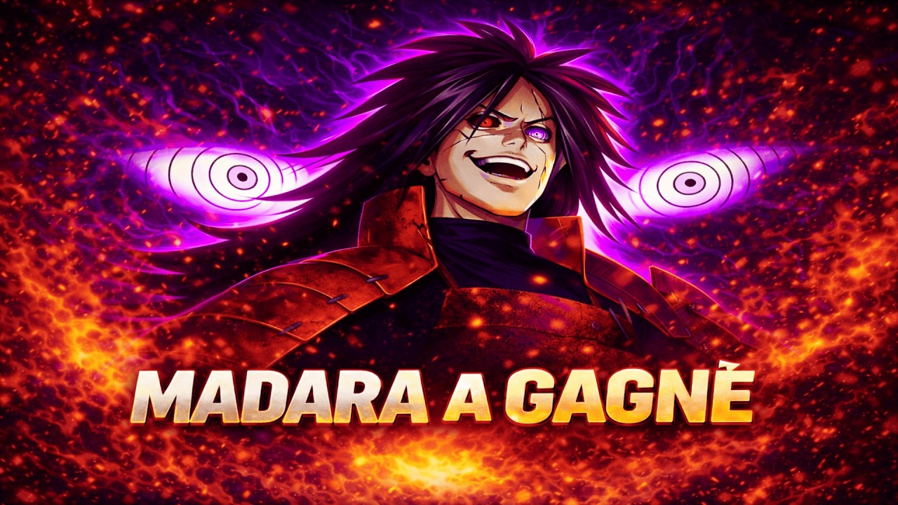 MADARA LE NOUVEAU DIEU : LA FIN DU MONDE NINJA | NARUTO