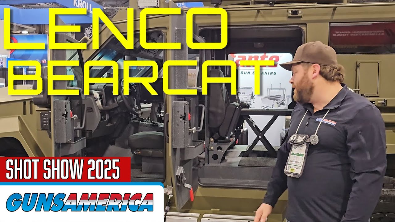 Бронеавтомобиль Lenco BearCat — SHOT Show 2025