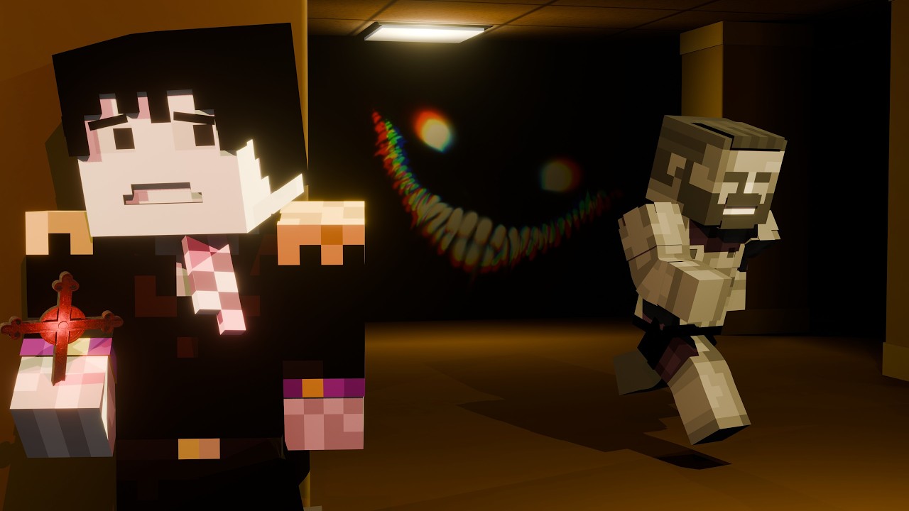 No debimos entrar a las Backrooms de Minecraft - Found footage