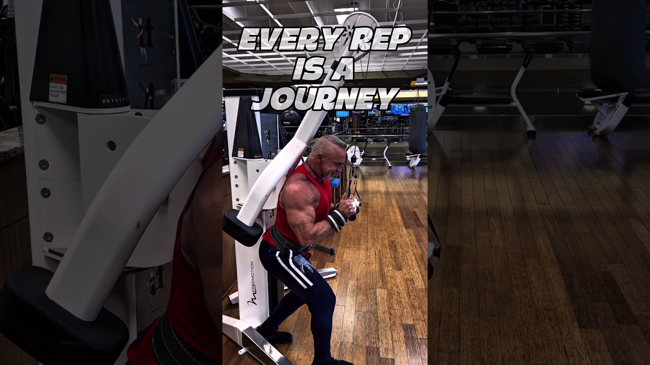 EVERY REP IS A JOURNEY #motivation #workout #muscle