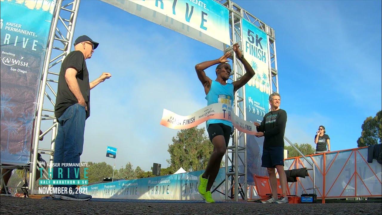 Kaiser Permanente Thrive Half Marathon Highlights YouTube