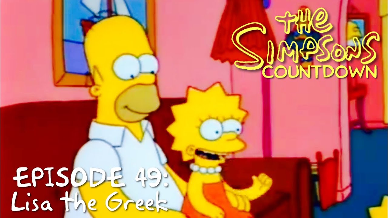 The Simpsons Countdown # 49: Lisa the Greek (don't worry she's not a ...