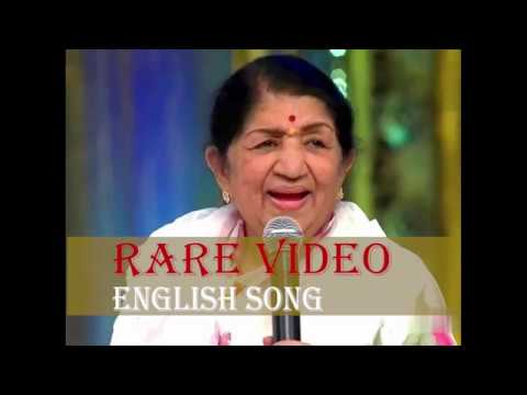 Lata Mangeshkar Live English Song You Needed Me
