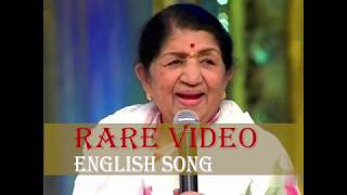 Lata Mangeshkar Live | English Song | You Needed Me