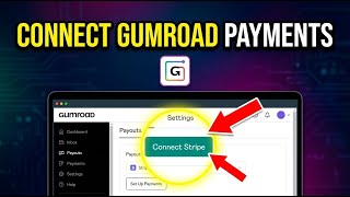 How to connect Gumroad to process payments for creator products - Easy Tutorial