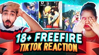 18+ Free Fire TikTok Reaction बच्चे दूर रहे Free Fire Best Funny Video || Free Fire
